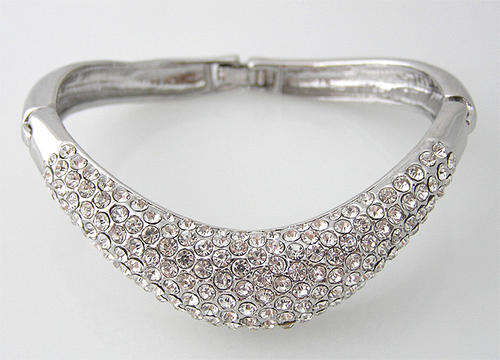 SWAROVSKI CRYSTAL DRESS BRACELET/BANGLE CUFF