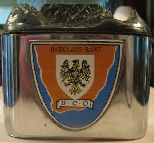 LIMITED EDITION VERY OLD BARKLEYS BANK D.C.O MONEY BIN (TABLE MOUNTAIN)