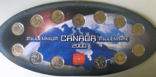 MILLENNIUM 2000 CANADA PROOF COIN SET