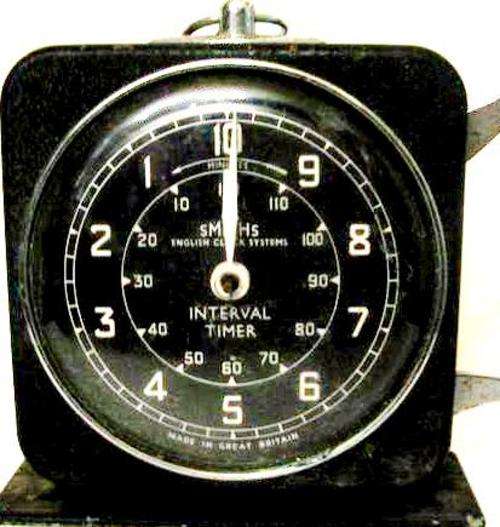 SMITHS ENGLISH CLOCK SYSTEMS INTERVAL TIMER (1931-1950)
