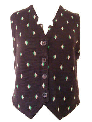 Vintage Black Vest