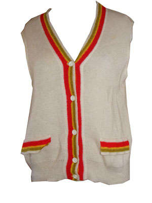 Vintage Rasta Knit Vest