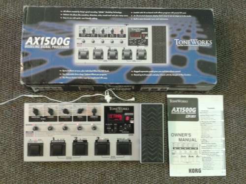 Korg AX1500G Toneworks Multieffects pedal