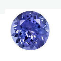 0.85Ct Round Cut Tanzanite