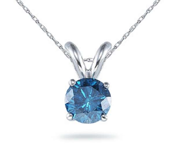 Certified 0.50Cts Real Natural Diamond Solitaire Pendant 14k Gold at Wholesale Price