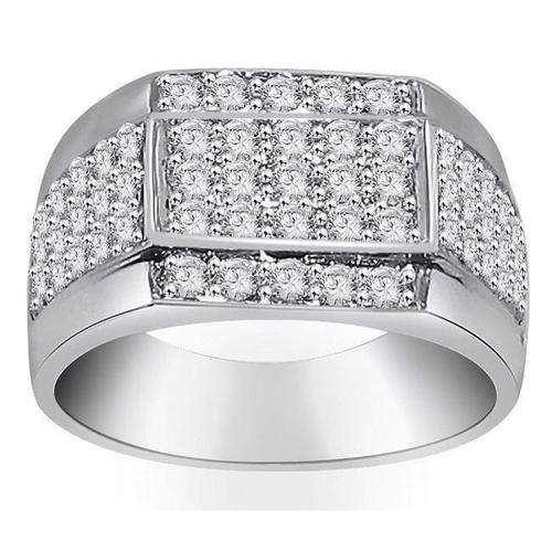 1.10Ctw Certified Real Natural Wedding Diamond Ring SI3/G Color at Factory Price