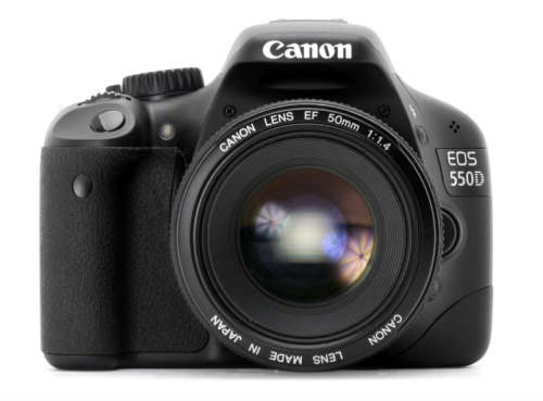 18 Megapixels - Canon EOS 550D Digital SLR camera FULL HD + Canon 18-55MM Lens