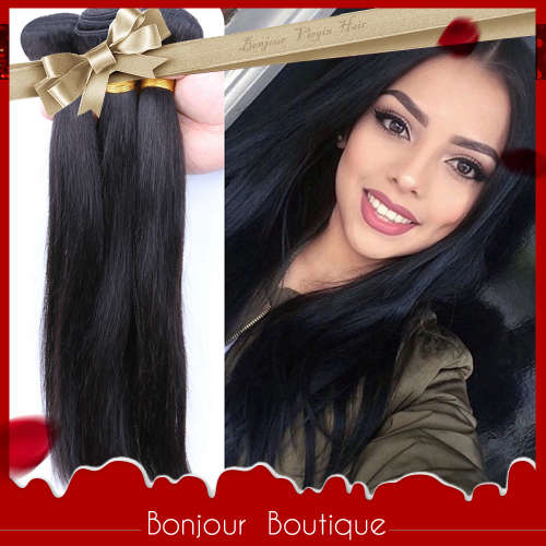 3 Bundles Brazilian hair--Silky Straight