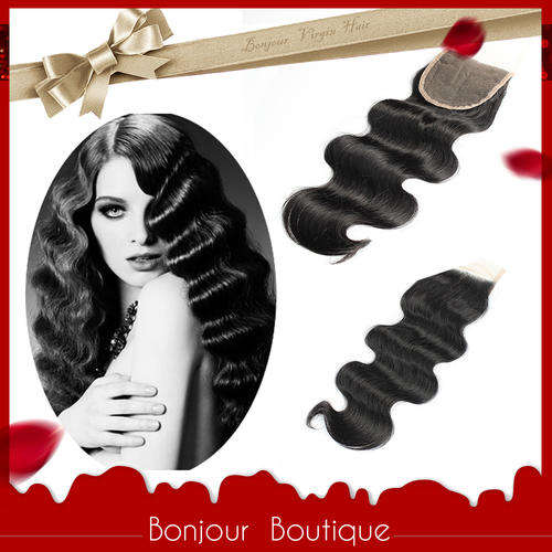 Lace Closure, Brazilian Body Wave 12"-22"