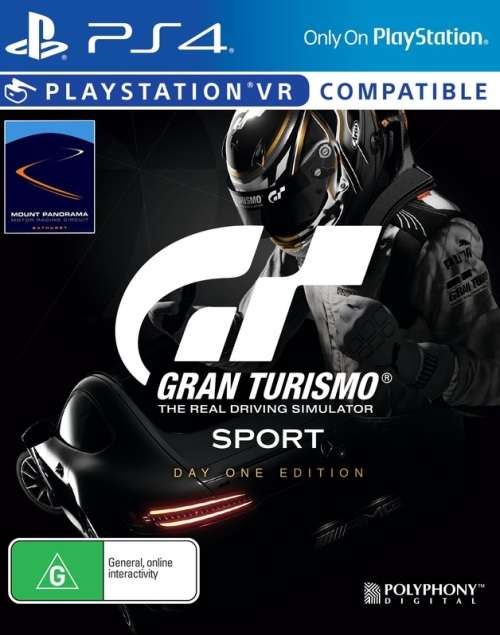 Gran Turismo Sport - Day One Edition PS4 Game VR Support