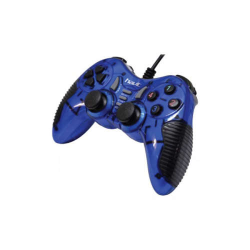 ***NEW***Havit HV-G85 PC  Wired Vibration 3D Controller- Blue(PC) ***