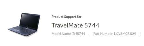 *LIKE NEW**ACER TRAVELMATE 5744 INTEL CORE - i3 | 8GB RAM | 500GB HDD | HD 15.6 LED LCD*