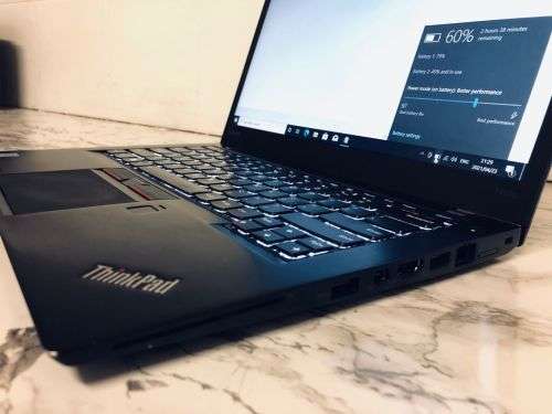 DUAL BATTERY LENOVO THINKPAD T460s ULTRABOOK 6TH GEN i5vPro | 8GB DDR4 RAM | 128GB M.2 | BACKLIT KB*
