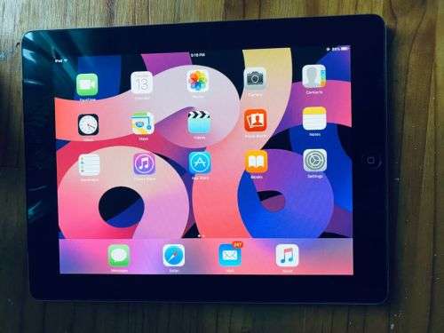 **Excellent** Apple iPad 2 Wi-Fi + 3G  9.7 inch  16GB Model A1396 + Fitted Tampered Glass **