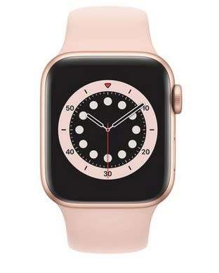 Apple Watch Series 6 GPS Only (40mm) - Gold Case with Pink Sand Band