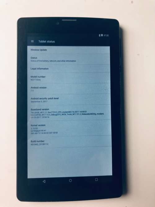 Neon IQ 7-inch 3G Tablet NQT73GIQ Android 7.0 8GB Storage