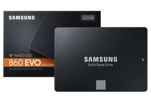 Laptop Upgrade Kit - SAMSUNG EVO 870 500GB SSD + SAMSUNG 8GB DDR4 2666Mhz RAM
