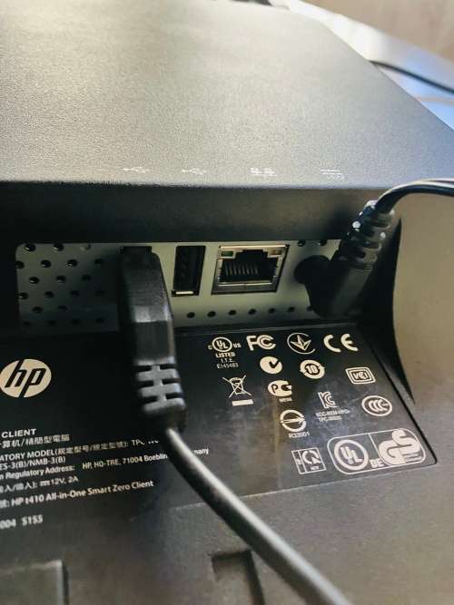 HP t410 All-in-One Smart Zero Client - POE Supported