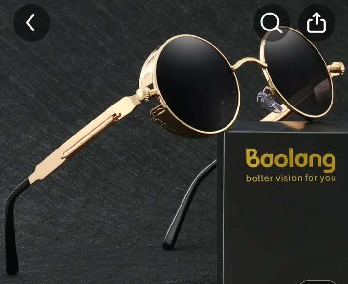 Retro Steampunk Sun Glasses