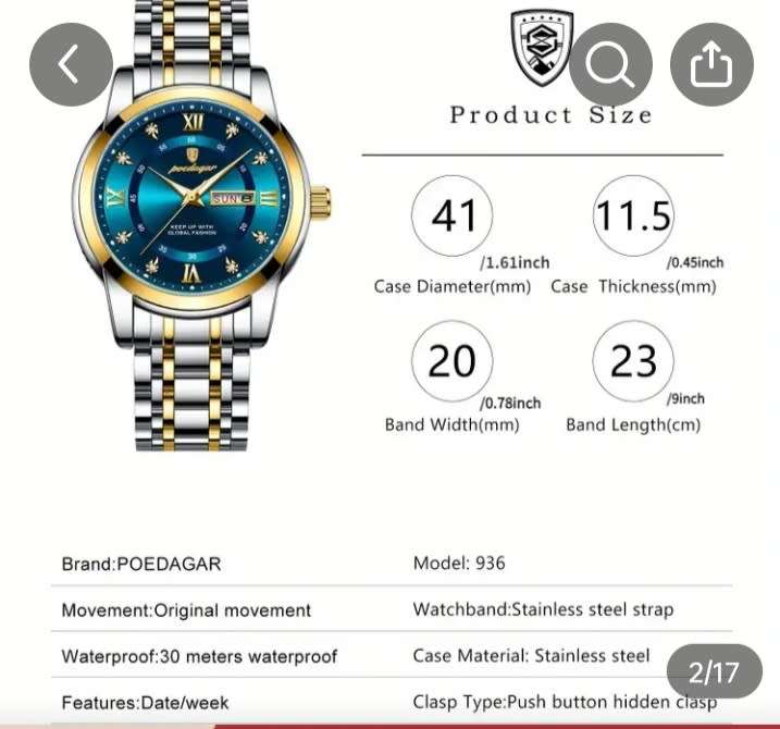 Ladies Luxury Analog Watch