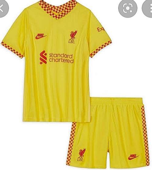 Liverpool FCKids Away Kit.