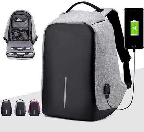 Bulk from 6//Brand new Anti-Theft USB Backpacks