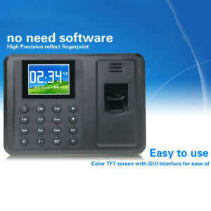 Brand new A8 Intelligent Fingerprint Attendance machine