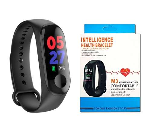 Intelligent Health Bracelet M3 (Available in BLACK Only)