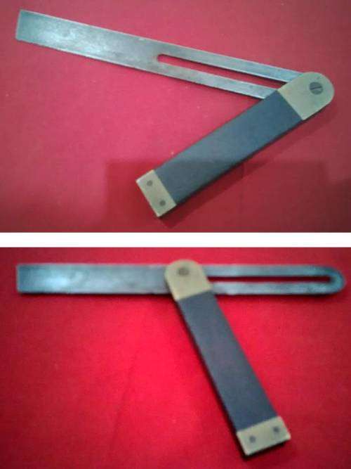 VINTAGE BEVEL SQUARE WITH BIGGER BLADE- NOTE; PLEASE READ DESC
