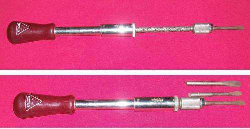 LIKE NEW VINTAGE STANLEY YANKEE NO:130B WITH 3 BITS -  PLEASE READ DESC