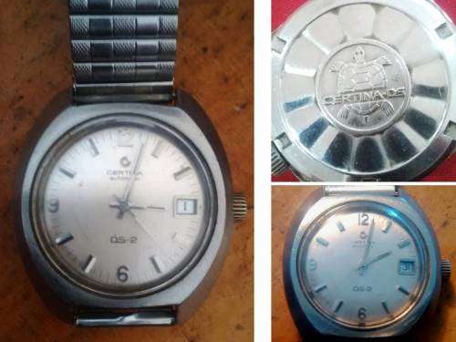 A COLLECTABLE VINTAGE CERTINA DS2- WORKING IN SOUGT AFTER CASE- PLEASE READ DESC