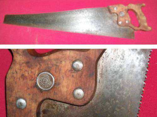 VINTAGE DISSTON SAW ON R1 START -   PSE READ DESC