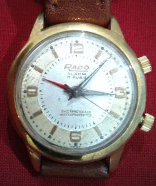 A RADO ALARM WRIST WATCH CAL AS1475 IN VERY GOOD  WORKING CONDITION - PLEASE READ- PLEASE READ DESC