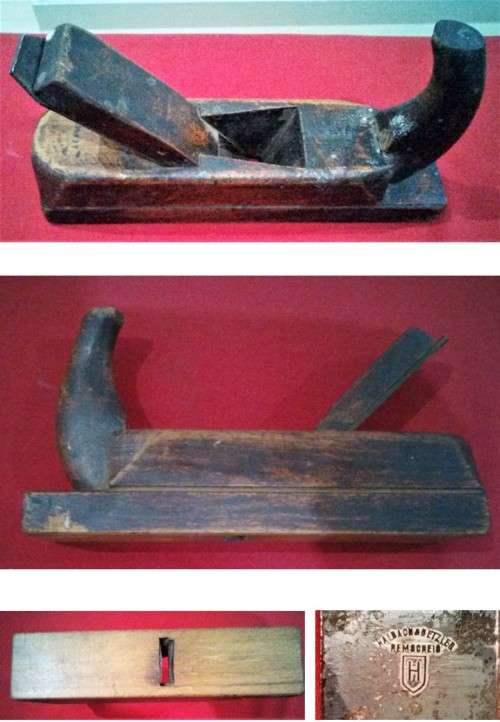 VINTAGE HAND PLANE - GERMAN BLADE MARKED HALBACH & BETZLER REMSCEID  ||Ref desc. & view pictures