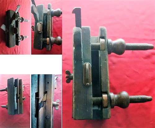 VINTAGE/ANTIQUE WOODEN PLOUGH PLANE- Please read desc & see Pics