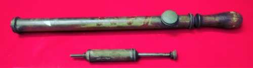 VINTAGE ENOTS TRADE MARKED PUMP + ANOTHER SMALLER ONE -  PICTURES ARE PART OF THE DESCRIPTION