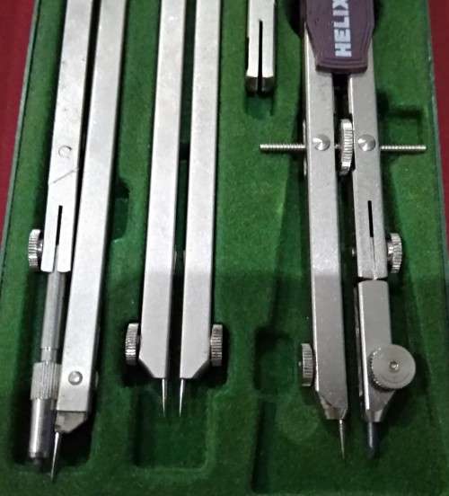 DRAUGHTING / DRAWING SET - FABER CASTEL WITH 1 HELIX -  PICTURES ARE PART OF THE DESCRIPTION