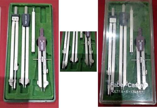 DRAUGHTING / DRAWING SET - FABER CASTEL WITH 1 HELIX -  PICTURES ARE PART OF THE DESCRIPTION