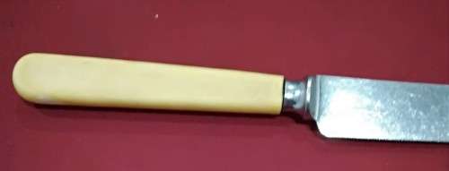 JOHN TURTON & CO CARVING KNIFE + THOS NUTBROWN LTD BREADKNIFE-  PICTURES ARE PART OF THE DESCRIPTION