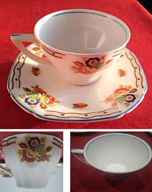 2 VINTAGE JOHN MADDOCK & SONS CUPS & SAUCERS - Please see Pics & read desc