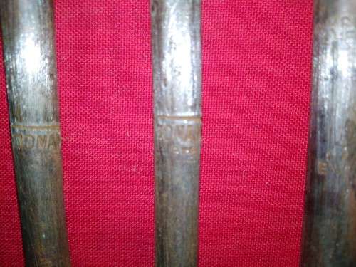 7 VINTAGE AUGER BITS - SOME MARKED BODMAN  See PICs & DESC