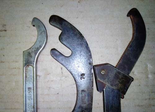 STAHLWILLE 12910 ADJ HOOK SPANNER  AJS TAPPET TUBE EXTRACTOR  USAG 282 HOOK SPANNER - Please c des