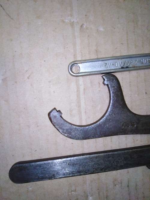 STAHLWILLE 12910 ADJ HOOK SPANNER  AJS TAPPET TUBE EXTRACTOR  USAG 282 HOOK SPANNER - Please c des