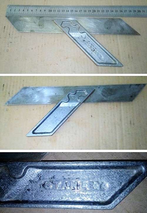 STANLEY MITER SQUARE - 45 DEGREES - FULL METAL - LIKE NEW- Please C Pics N Description