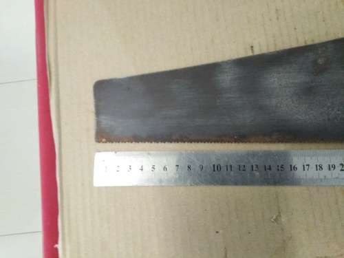 VINTAGE DISSTON D8 SAW 50cm - MEDDALION and ETCHING - Please C Pics N Description