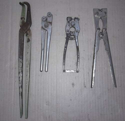 BRAKE SPRING PLIERS + 3 OTHER TOOLS