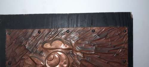 3 x COPPER PLATE SCULPTURES - VARIOUS SIZES - SEE PICTURES