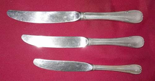 3x VINTAGE WMF KNIVES -See Pictures