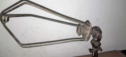 VINTAGE 3 POSITION COPPER WALL LIGHT FITTING -See Pictures -