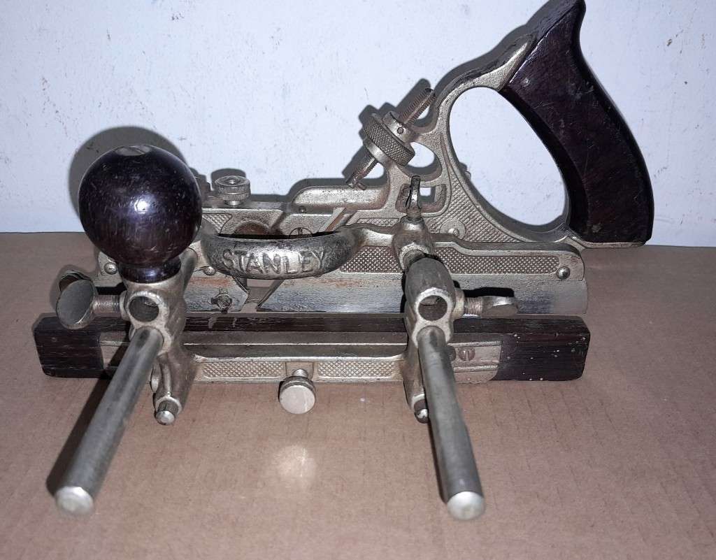 STANLEY No45 SWEETHEART COMBINATION PLANE WITH ATTACHMENT & 30 CUTTERS - ORIG BOX  -See Pictures